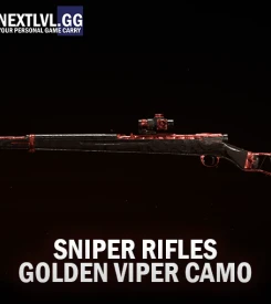 Vanguard Sniper Rifles Golden Viper Camo