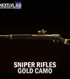 Vanguard Sniper Rifles Gold Camo Unlock