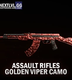 Vanguard Assault Rifles Golden Viper Camo